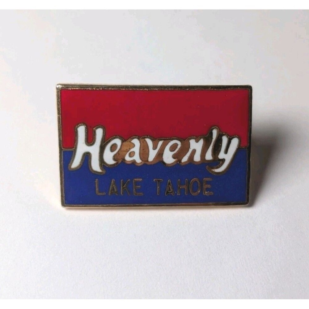 Heavenly Lake Tahoe Ski Pin